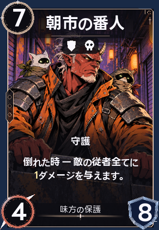 朝市の番人