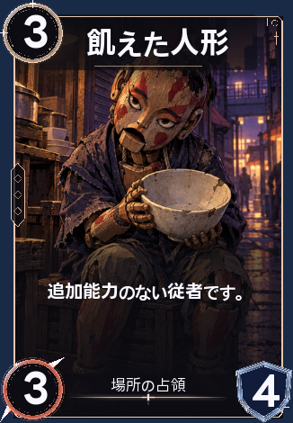 飢えた人形