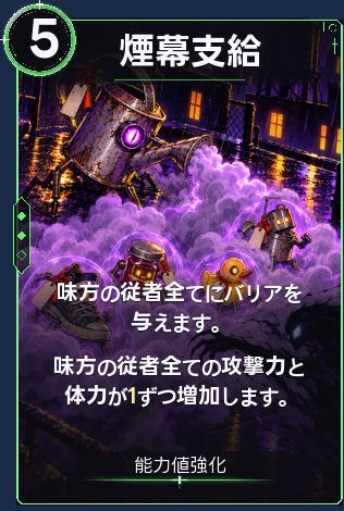 煙幕支給