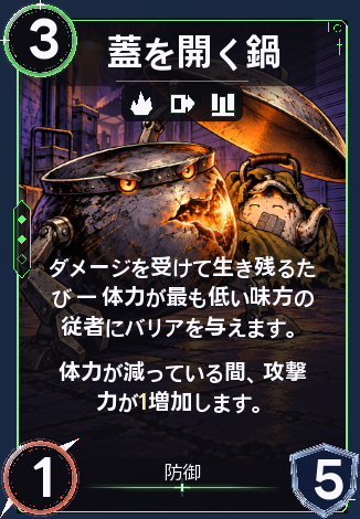 蓋を開く鍋