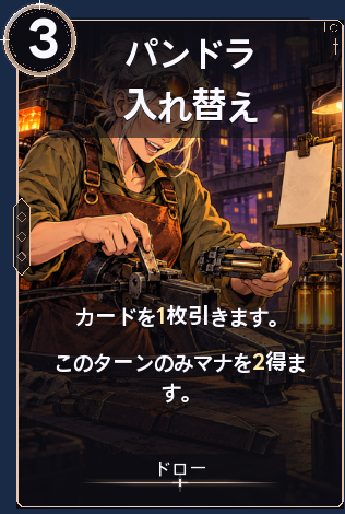パンドラ入れ替え