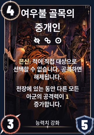 여우불 골목의 중개인