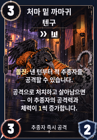처마 밑 까마귀 텐구