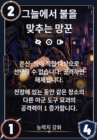 그늘에서 불을 맞추는 망꾼